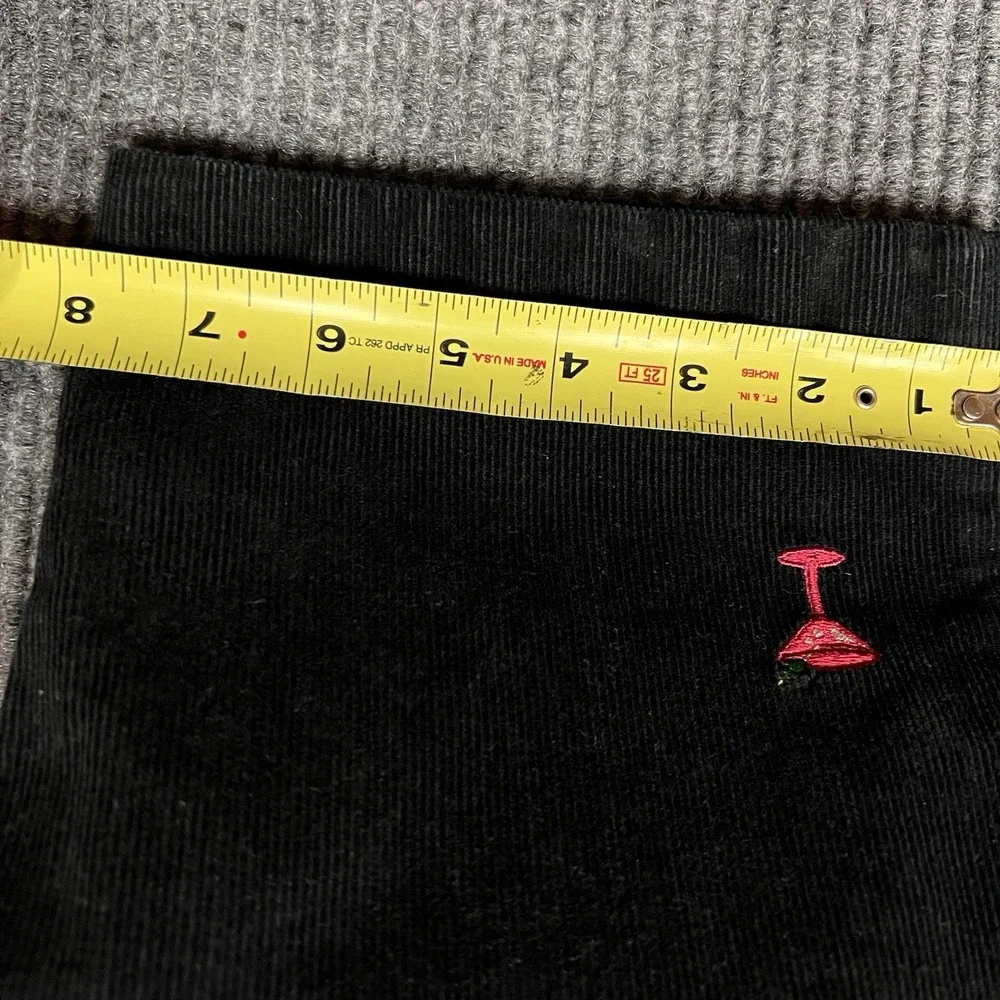 Vineyard Vines CORDUROY PANT MARTINIS JET BLACK 30X32 Straight Stretch NWT‎ $128